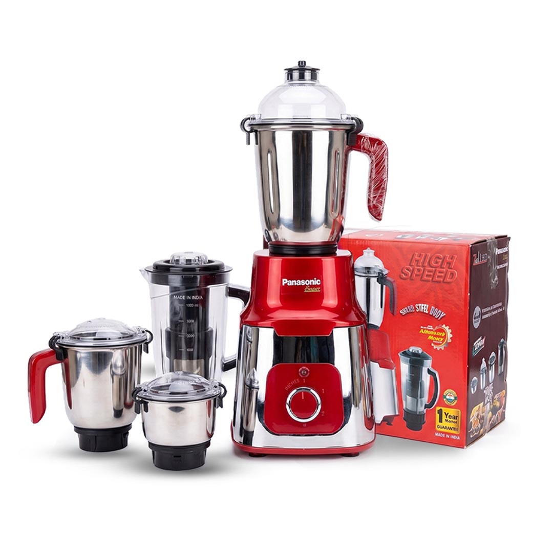 Panasonic Super Heavy Duty Mixer Grinder 2200W – 4 Jar | 28000 RPM | 1 Year Motor Guarantee (Copy)